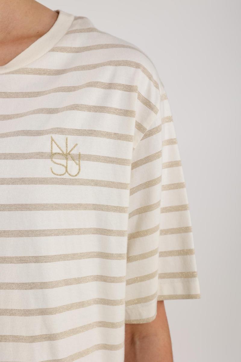 NUKUS T-Shirt Saartje Off-White 5
