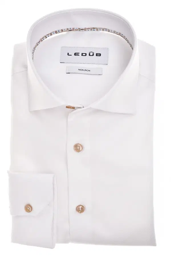 Ledûb Overhemd 0143350 Wit 1