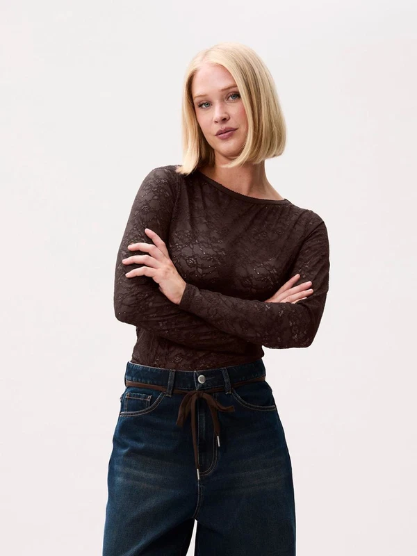 Catwalk Junkie Longsleeve 2604020415 Bruin 1
