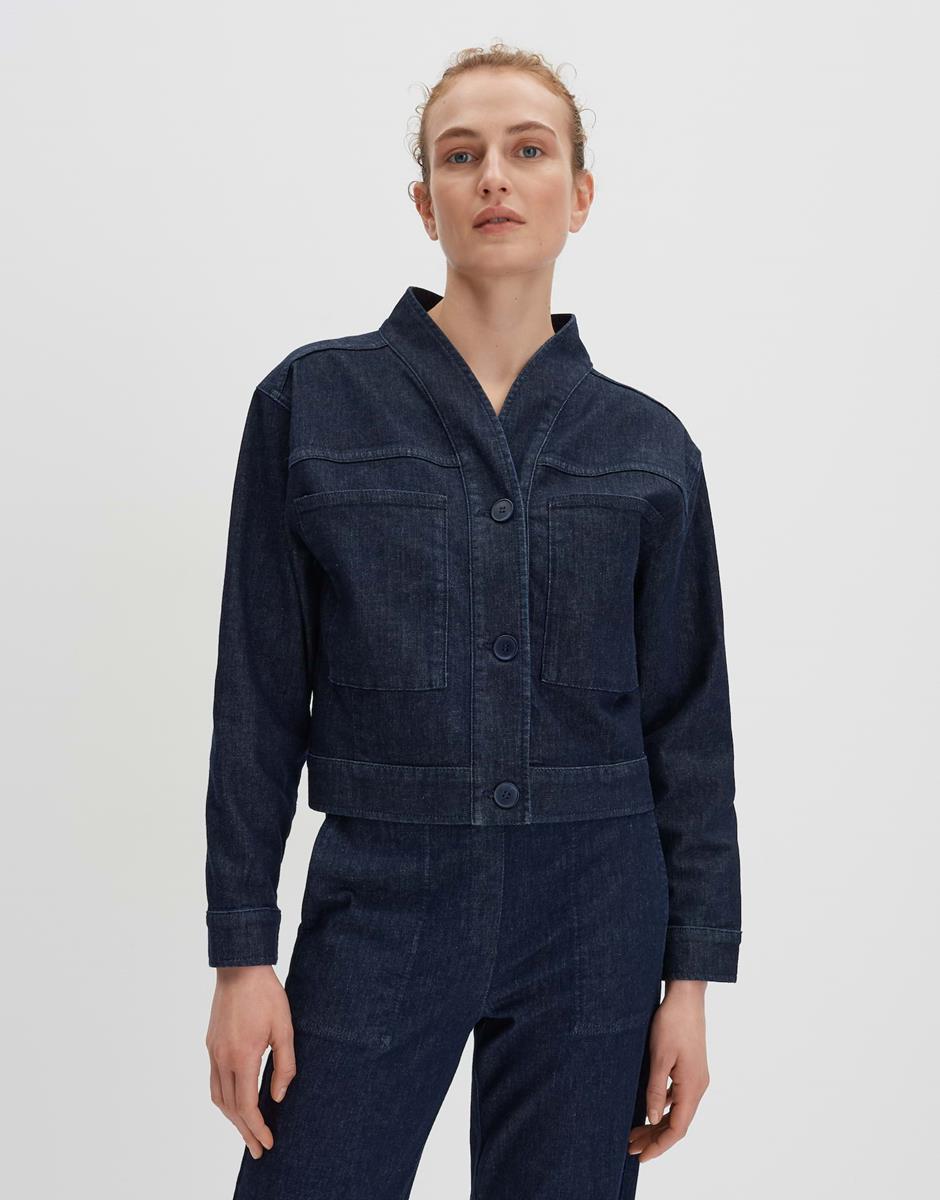 SOMEDAY Blazer Nenima Blauw 1