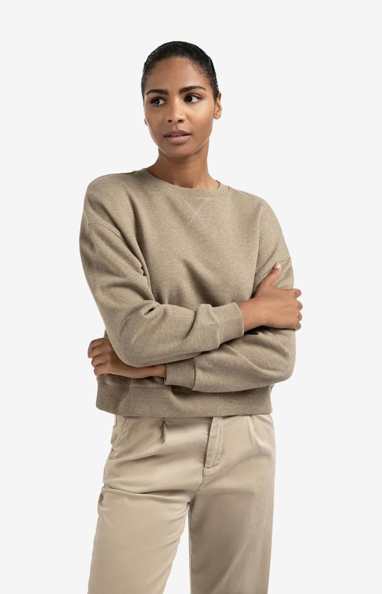 YAYA Sweater 01-109096-509 Taupe 1