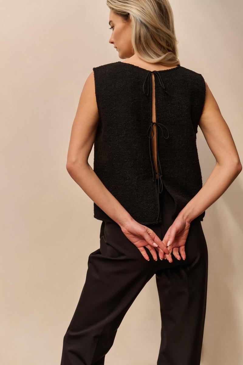 YAYA Pantalon 01-309234-511 Zwart 5