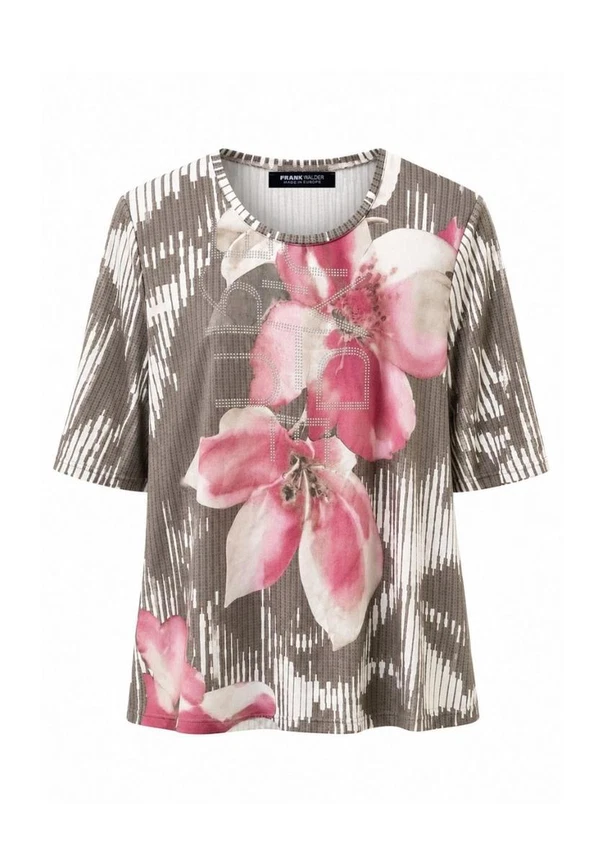 Frank Walder Blouse W61208420 Roze 1