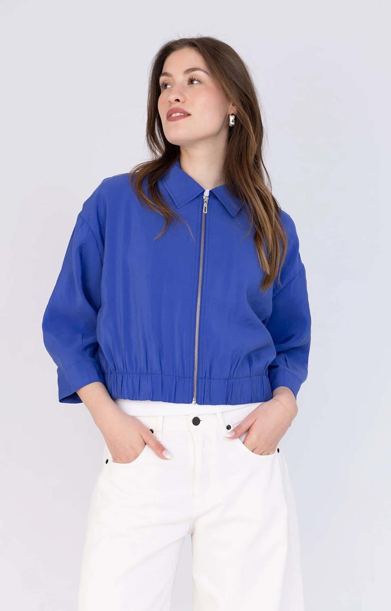 Anna Blouse 48A01-02791 Blauw 1