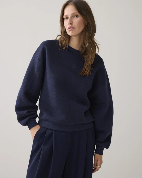 Summum Sweater Hamburg-30413 Blauw 1