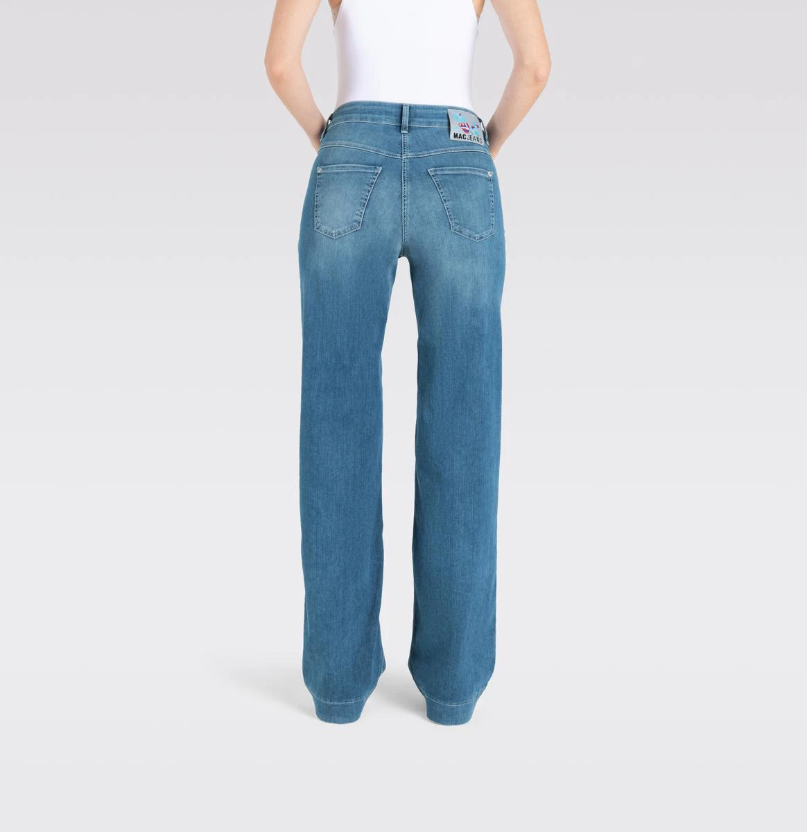MAC MAC Jeans Dream Wide Blauw 4