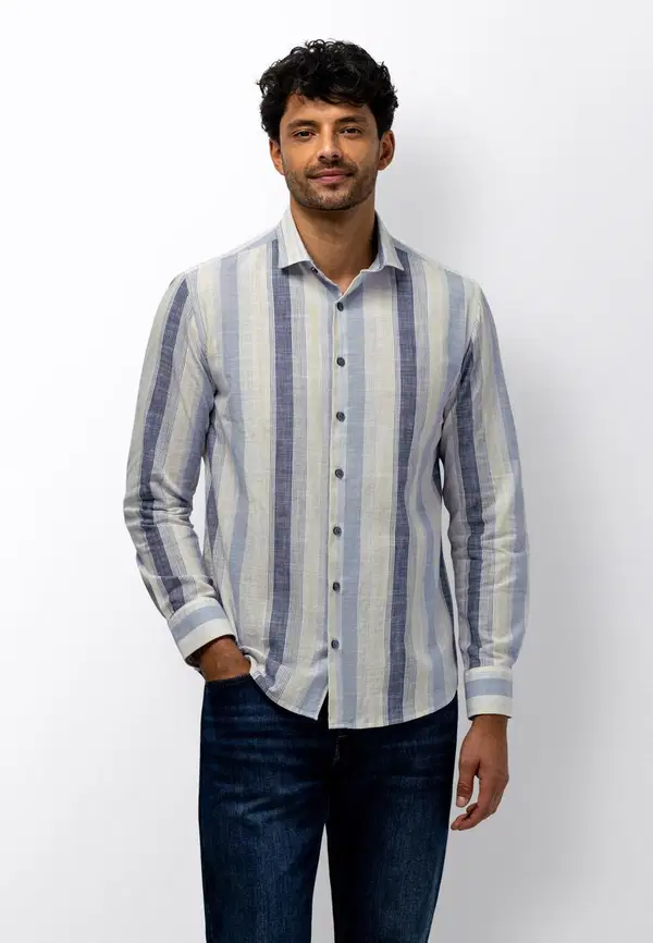 State of Art Overhemd 212-16292 Blauw 1