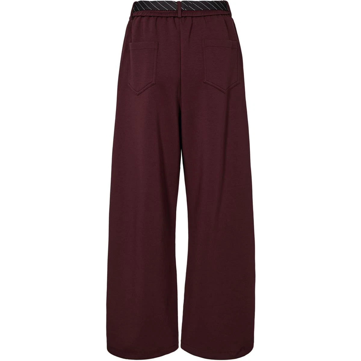 Haute L'Amitié Trackpants Maxi Split Rood 2