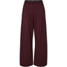 Haute L'Amitié Trackpants Maxi Split Rood 2