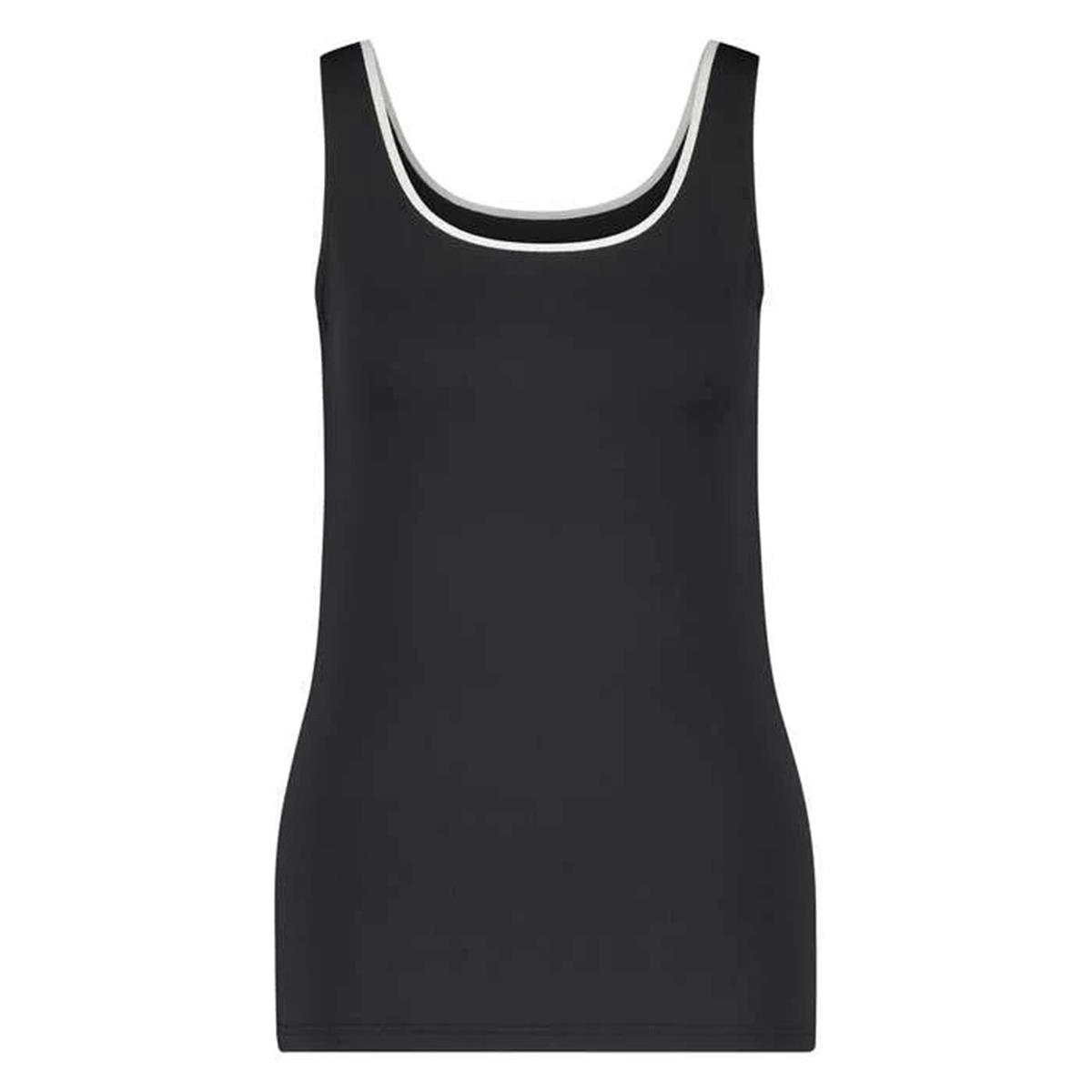 NUKUS Top Juba Singlet Zwart 1