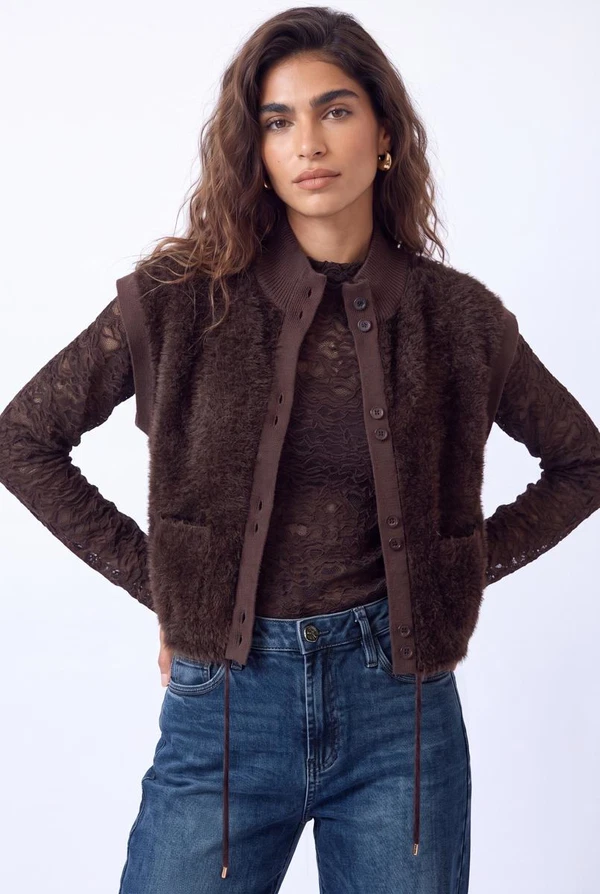 Florèz Gilet Rocky Bruin 1
