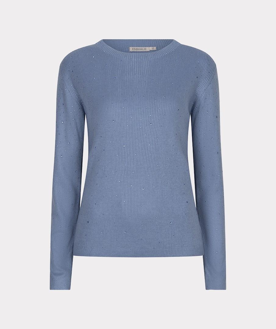EsQualo Trui W26.02706 Blauw 1