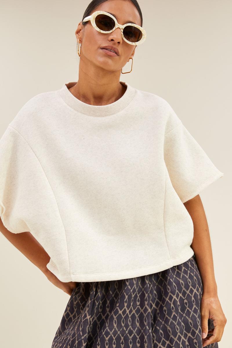 By-Bar Sweater Suki Base Top Off-White 1