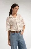 YAYA Blouse 01-201234-607 Beige 1