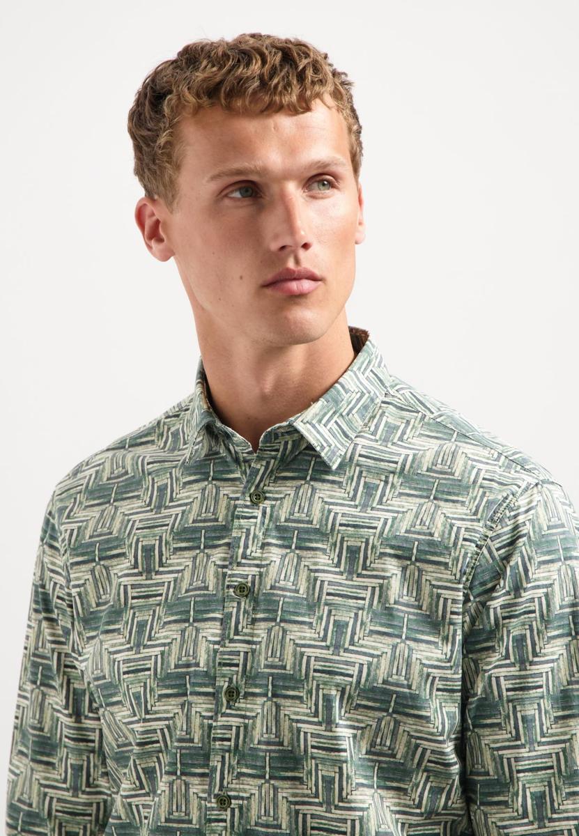 No Excess Overhemd 29450701 Groen 5