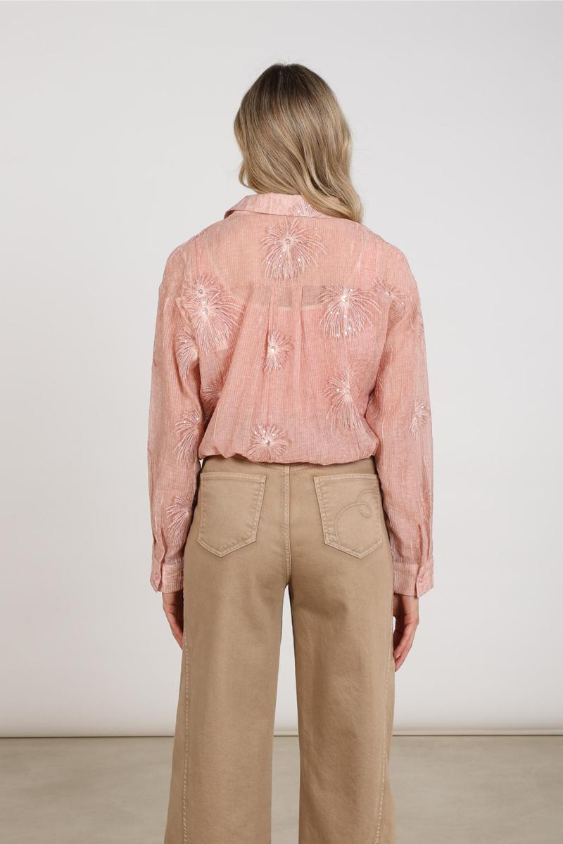 NUKUS Blouse NKF02136 Roze 4