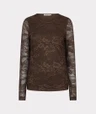 EsQualo Longsleeve W26.30724 Bruin 1