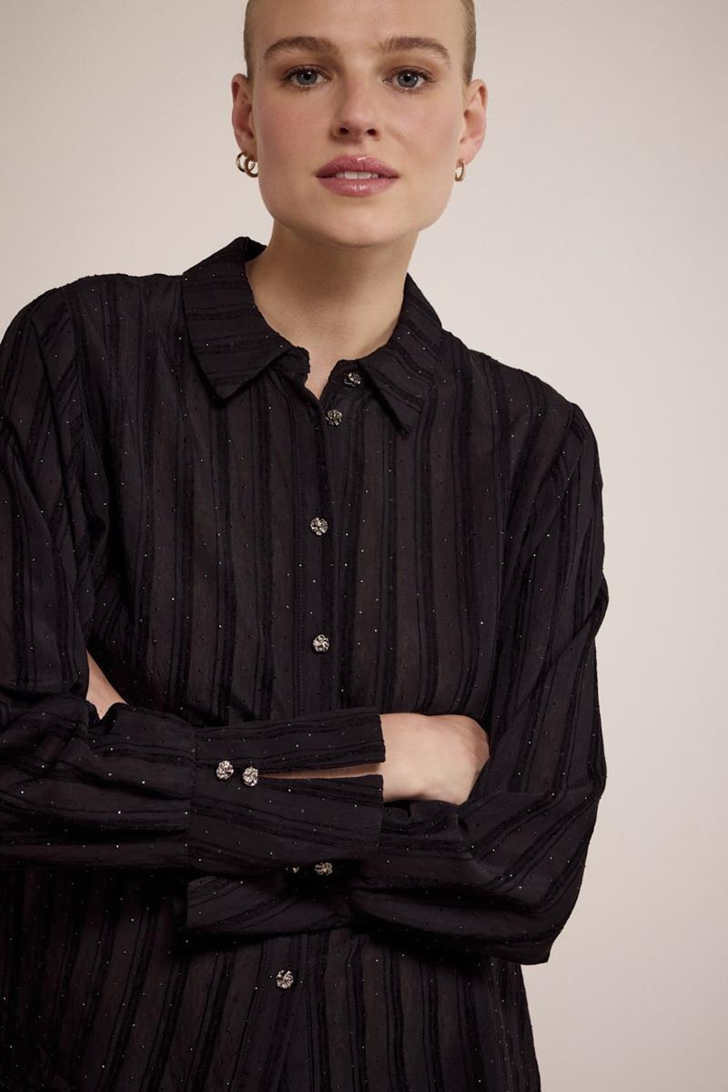 Tramontana Blouse O04-18-301 Zwart 1