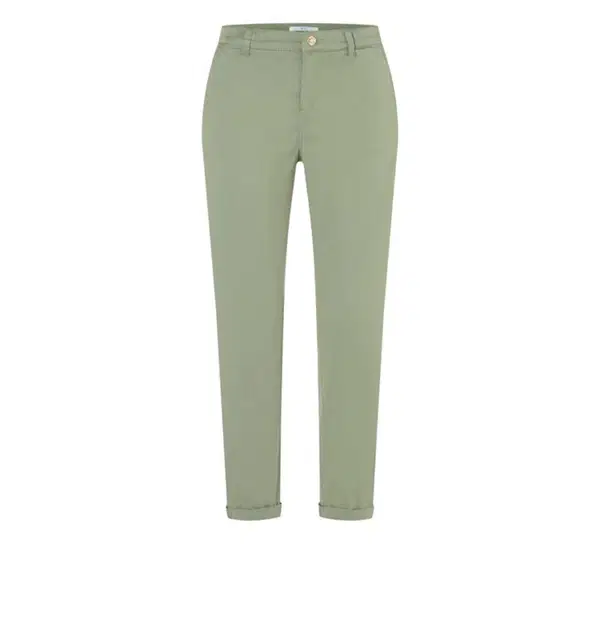 MAC MAC Pantalon Chino Turn Up Groen 1