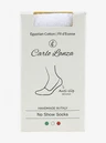Carlo Lanza Sokken 400 Invisible Wit 1