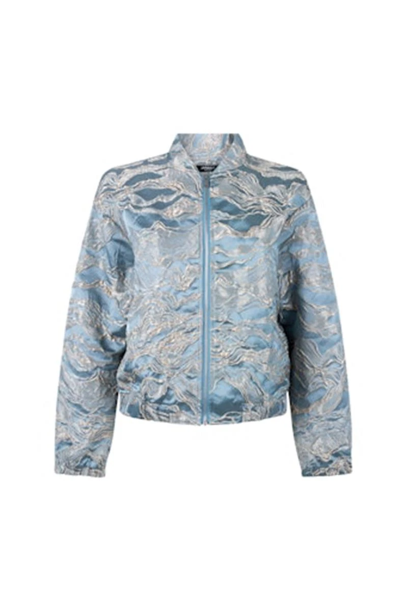 Jansen Amsterdam Blazer Qwen Blauw 2