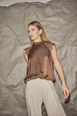 Co'Couture Top Idun Bruin 1