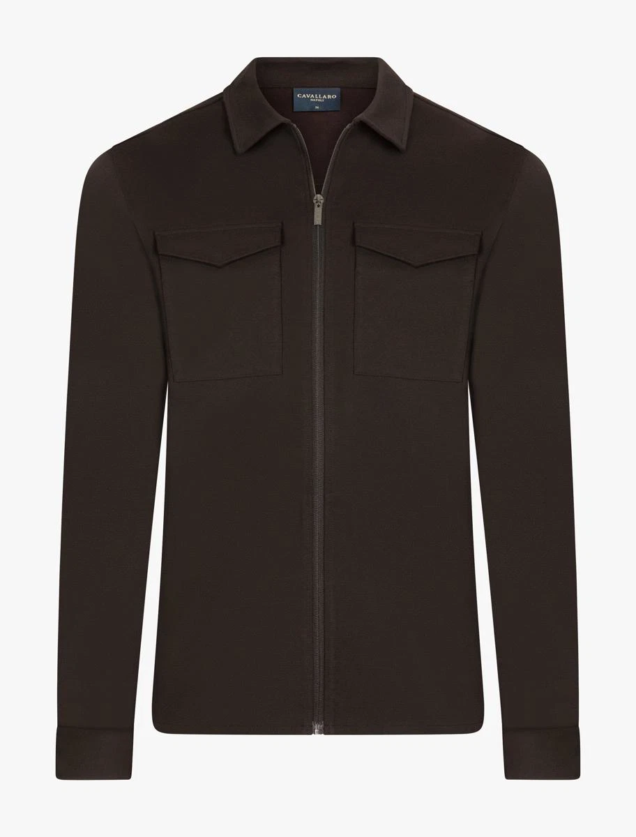 Cavallaro Overshirt 123265013 Bruin 1