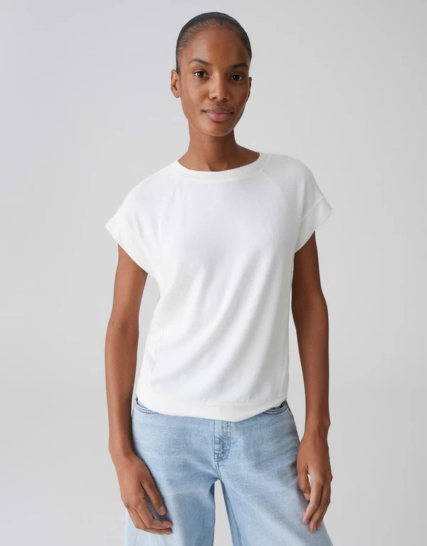 OPUS T-Shirt Salimera Off-White 1