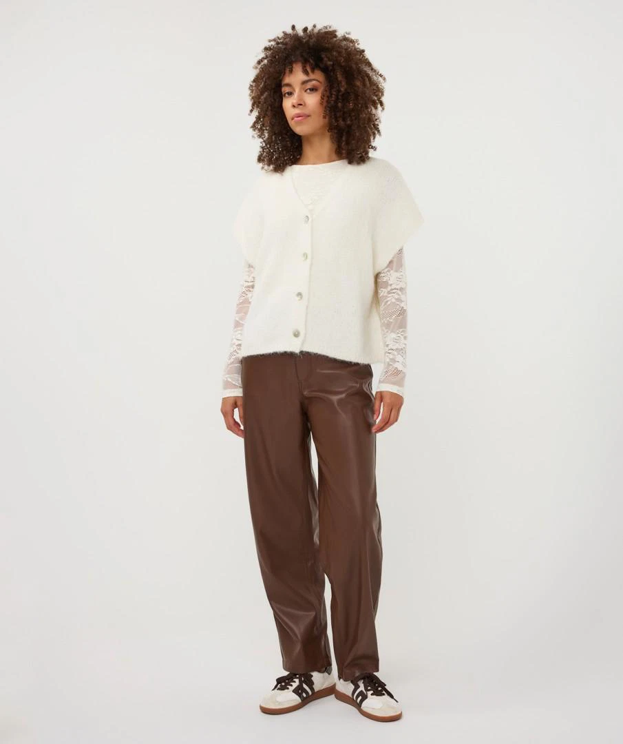 EsQualo Vest W26.03702 Off-White 5