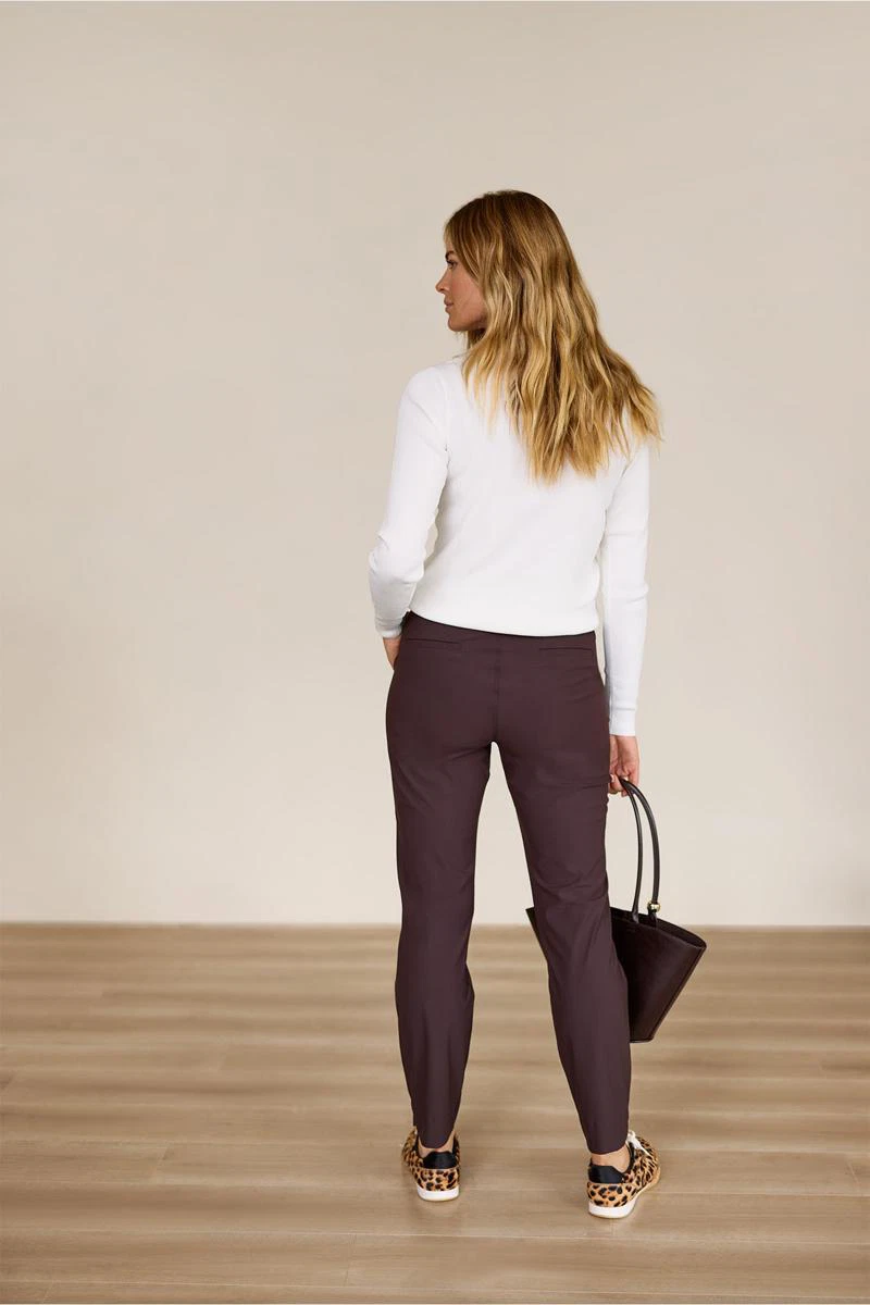 Studio Anneloes Pantalon Anne Bonded Bruin 3