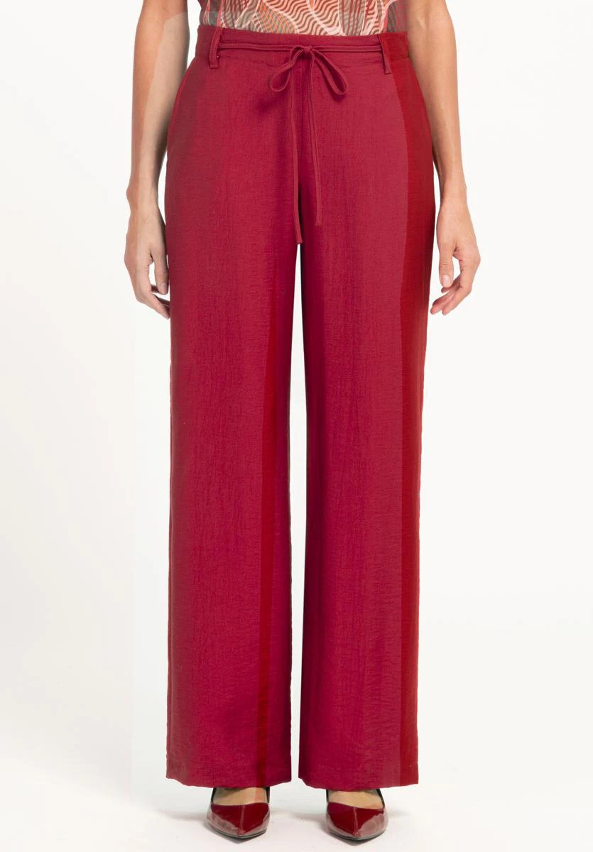 Bianca Pantalon Parigi Rood 1