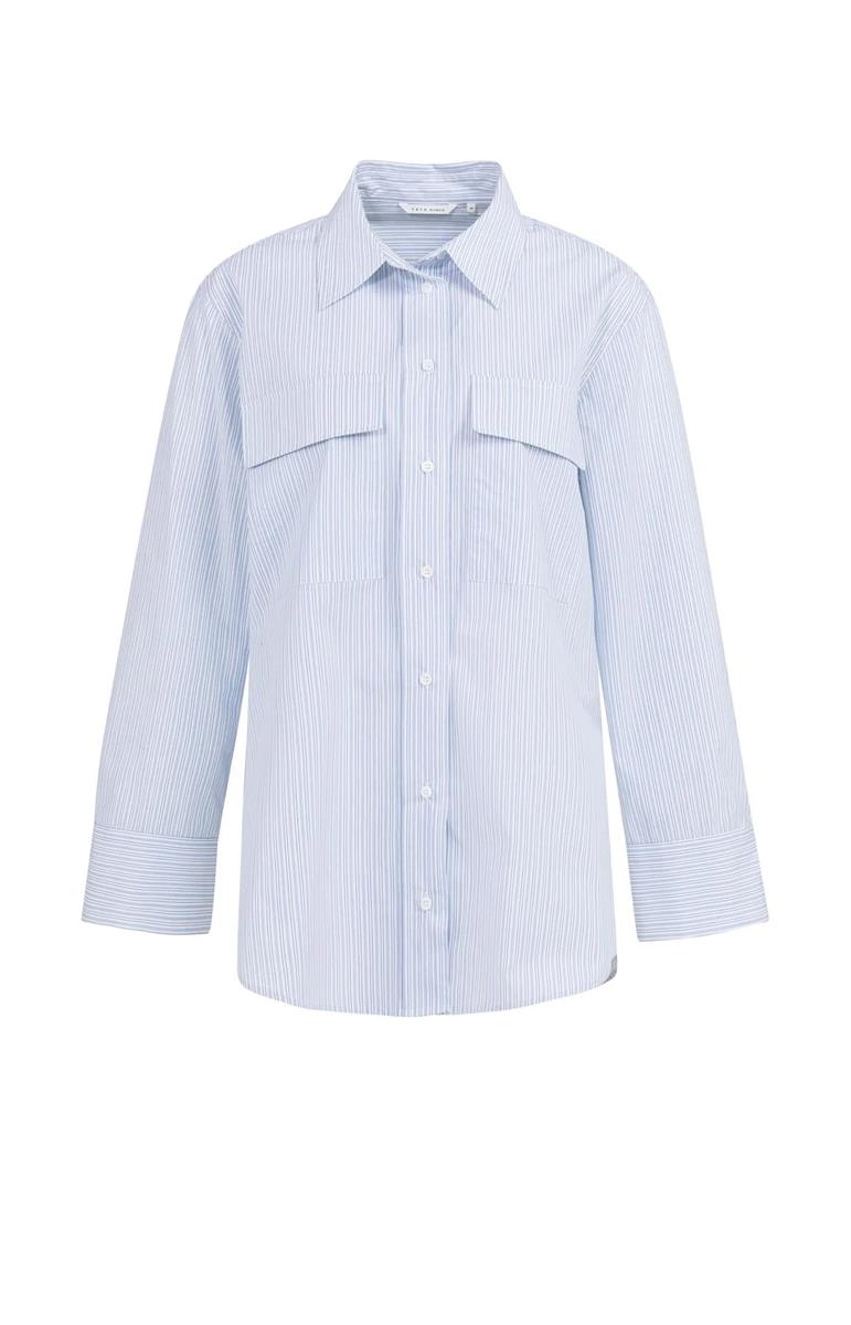 YAYA Blouse 01-201205-603 Blauw 1