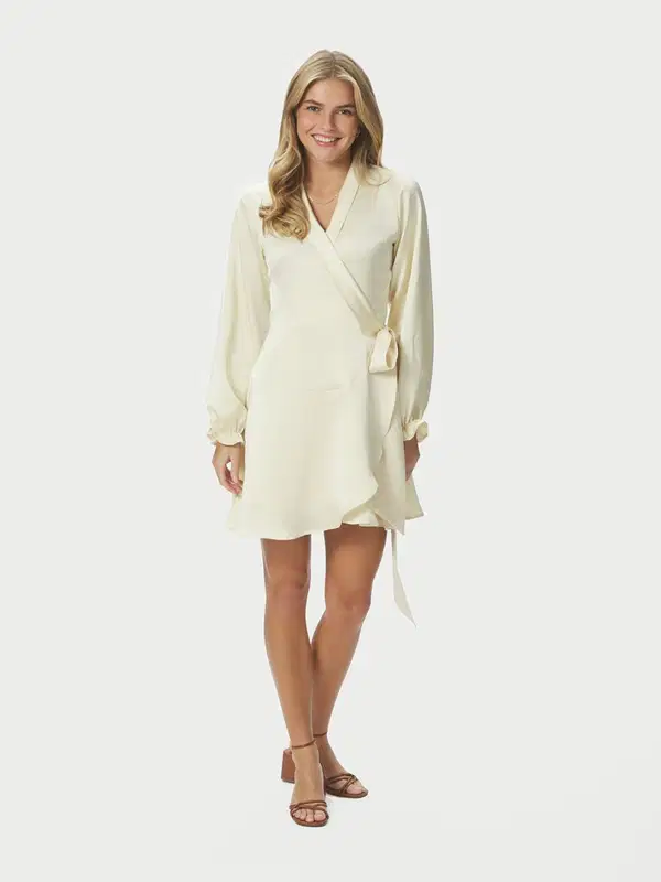 Neo Noir Jurk Colbie Geel  1