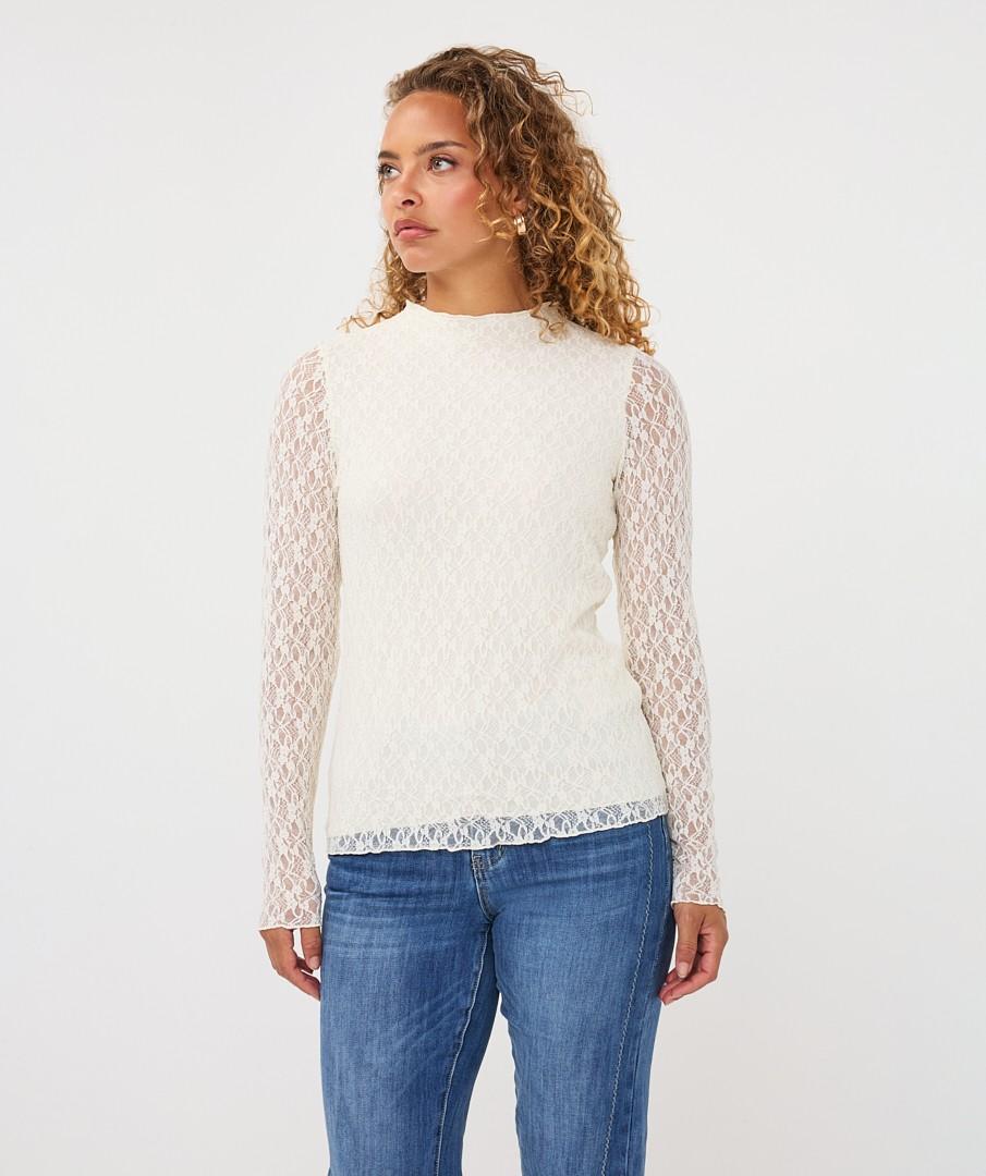 EsQualo Longsleeve F26.30504 Off-White 6