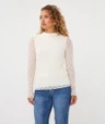 EsQualo Longsleeve F26.30504 Off-White 6