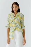 Oui Blouse 0097535 Geel 1