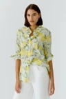 Oui Blouse 0097535 Geel 1