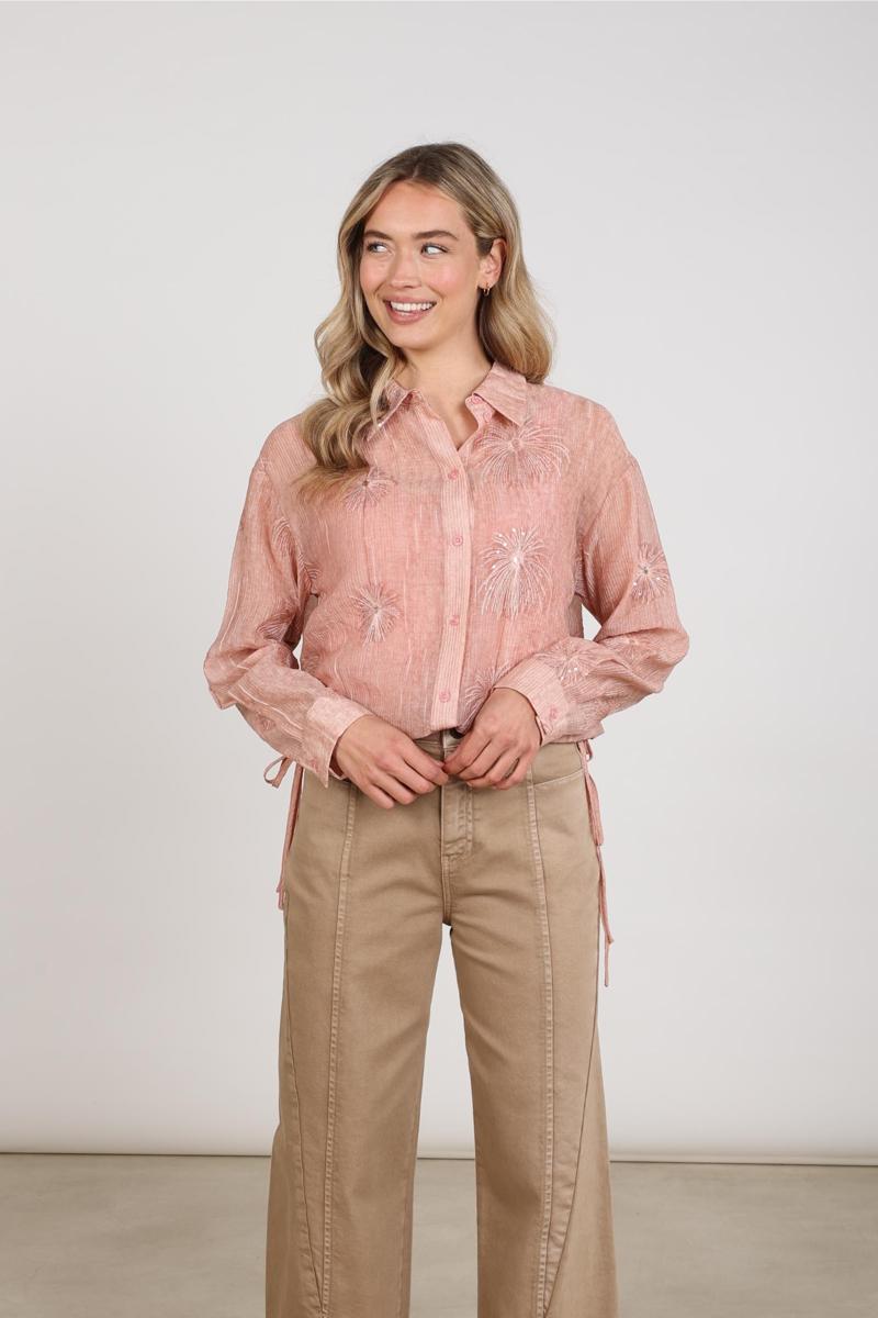 NUKUS Blouse NKF02136 Roze 5