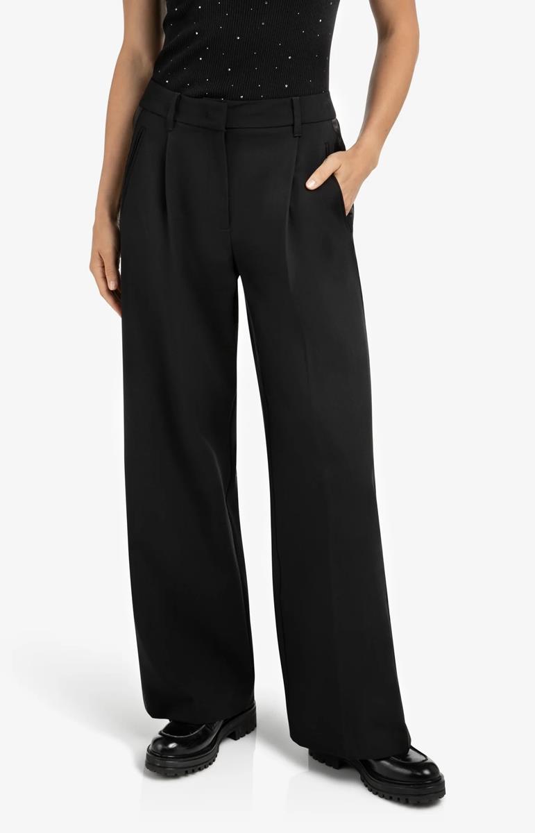 YAYA Pantalon 01-301230-511 Zwart 1