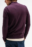 Butcher of Blue Trui Clifden Halfzip Paars 3