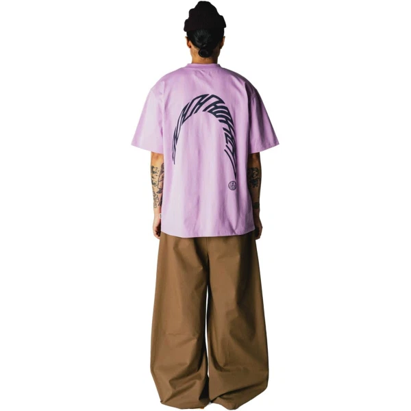 WOODBIRD T-Shirt Baine Paars 1