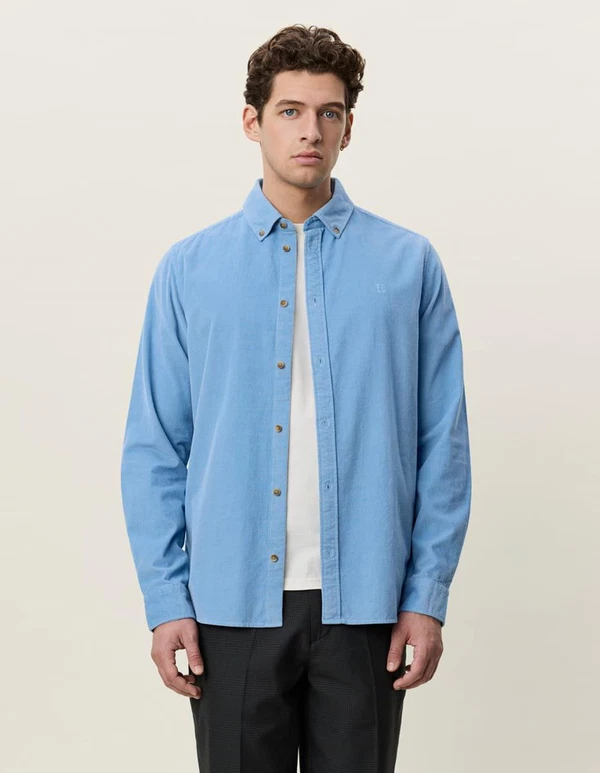 Les Deux Overhemd 1002201 Blauw 1