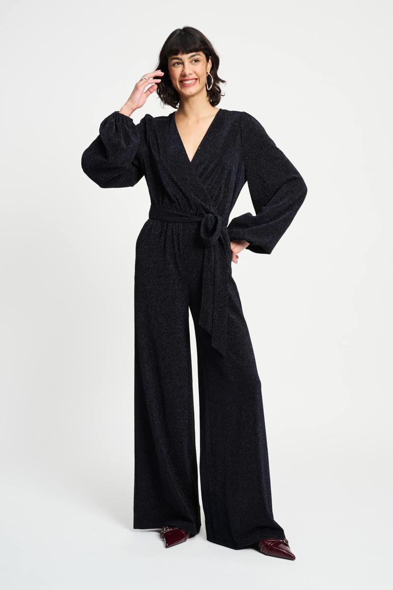 POM Amsterdam Jumpsuit SP9386 Zwart 1