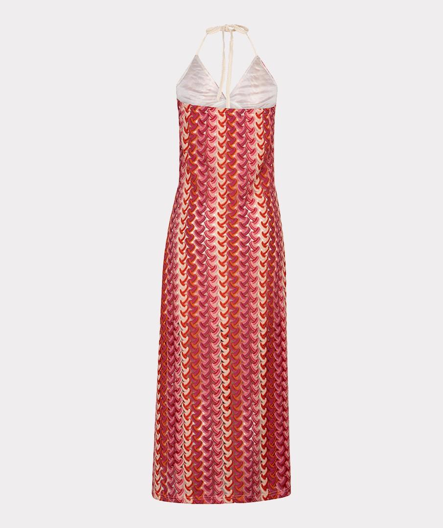 EsQualo Jurk HS26.28222 Rood 2