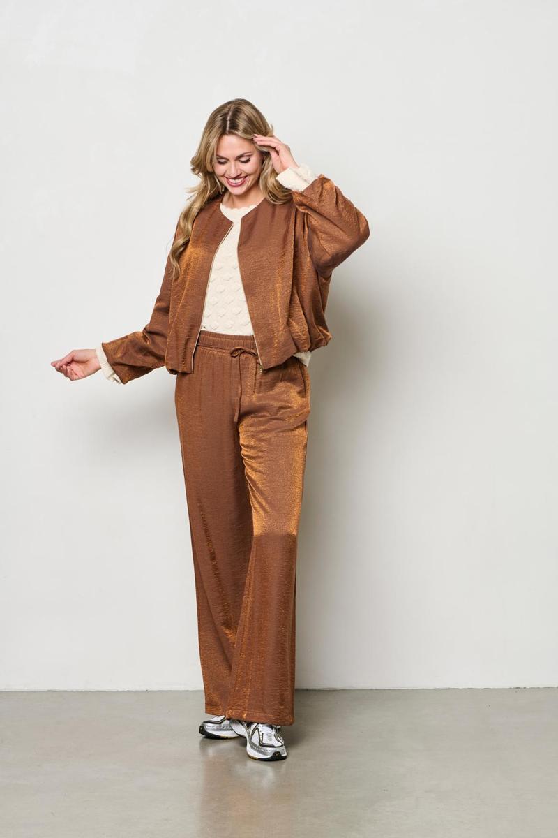 &Co Woman Pantalon PA382 Brons 1