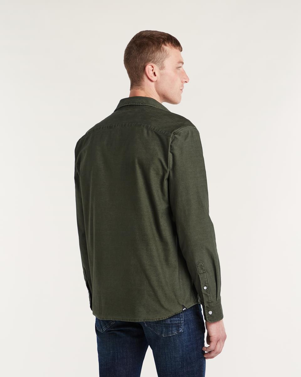 Denham Overhemd 01-25-07-40-012 Groen 3