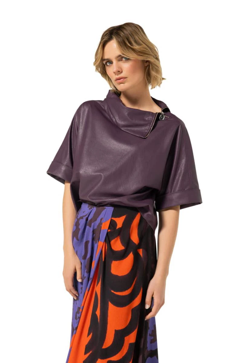 Caroline Biss Blouse 4609 Paars 1