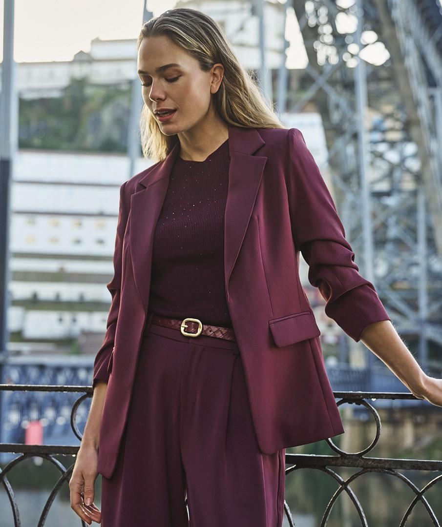 EsQualo Blazer F26.10501 Rood 2