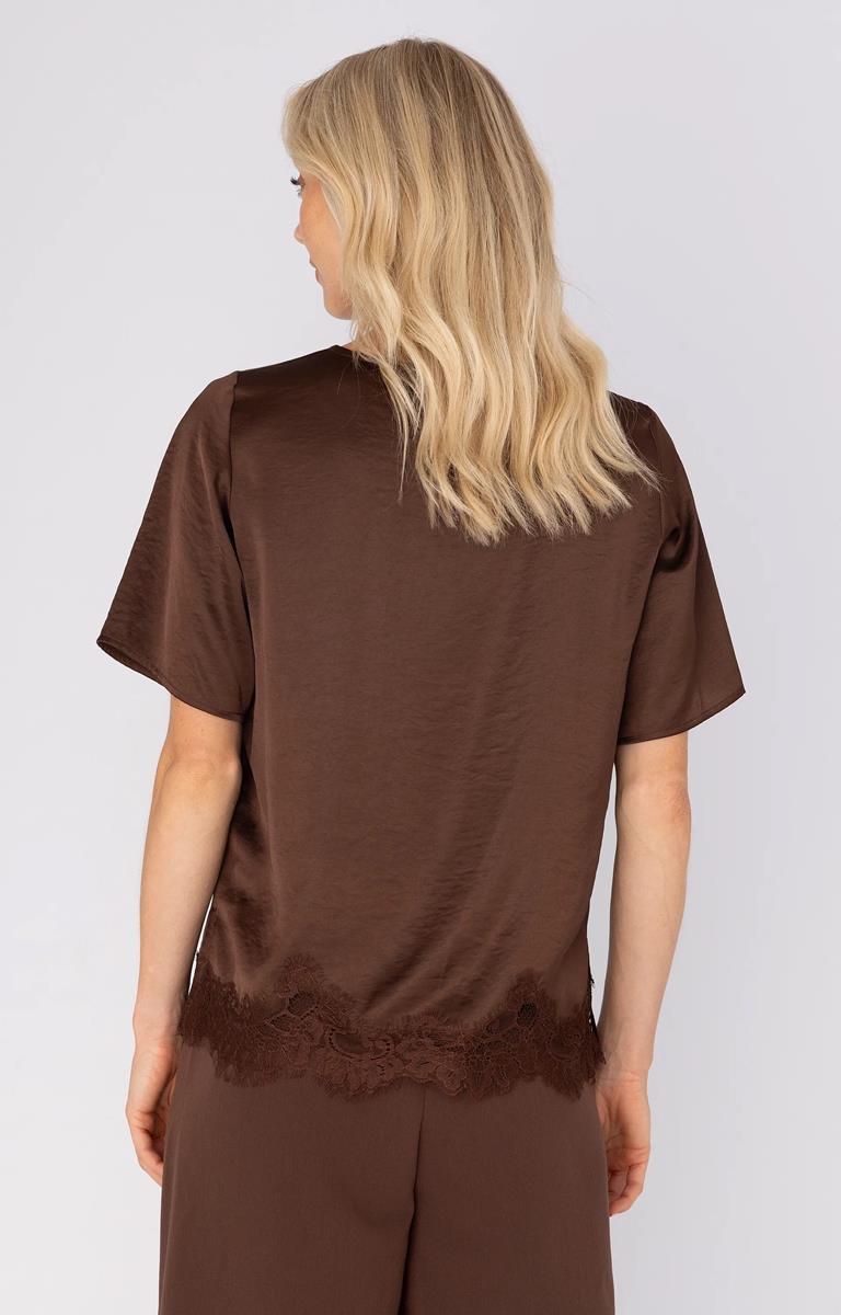 Anna T-shirt 80a05-03839 Bruin 3
