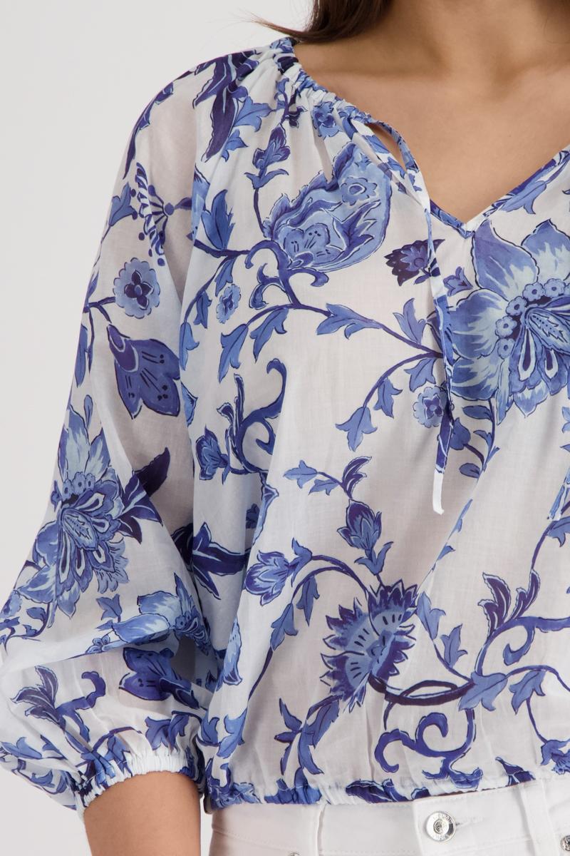Monari Blouse 410524 Blauw 6